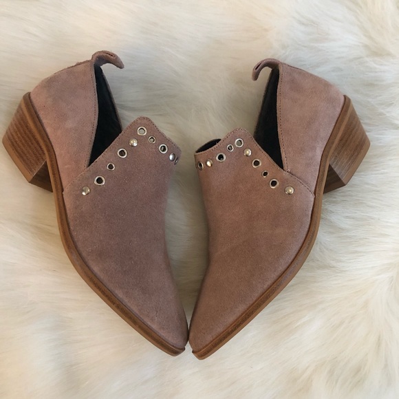 Rebecca Minkoff dusty rose suede booties - Picture 4 of 8